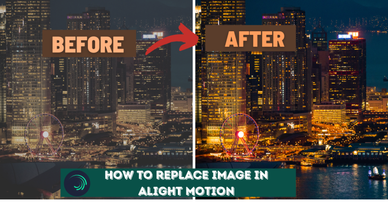 How to Replace Image in Alight Motion